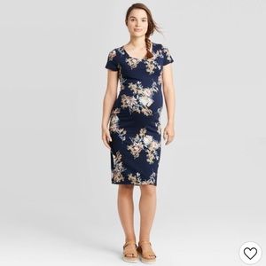 Floral Maternity Dress